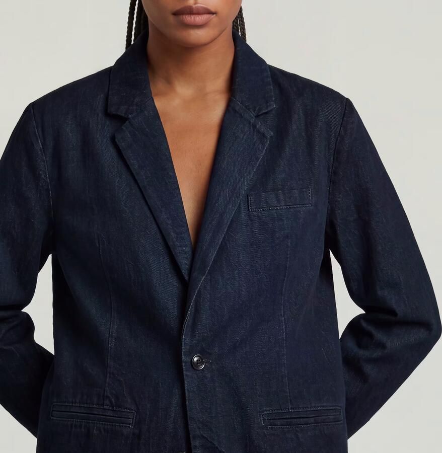 G-Star RAW Oversized Denim Blazer Anders Dames - Foto 3