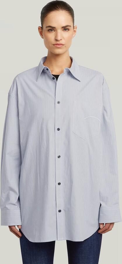 G-Star RAW Oversized Long Overhemd Meerkleurig Dames