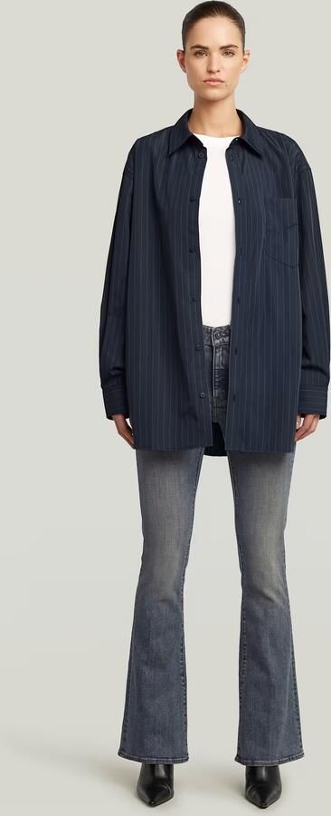 G-Star RAW Oversized Long Overhemd Meerkleurig Dames - Foto 4