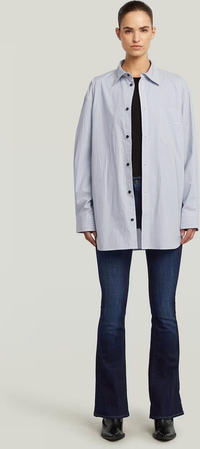 G-Star RAW Oversized Long Overhemd Meerkleurig Dames - Foto 5