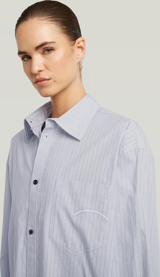 G-Star RAW Oversized Long Overhemd Meerkleurig Dames - Foto 4