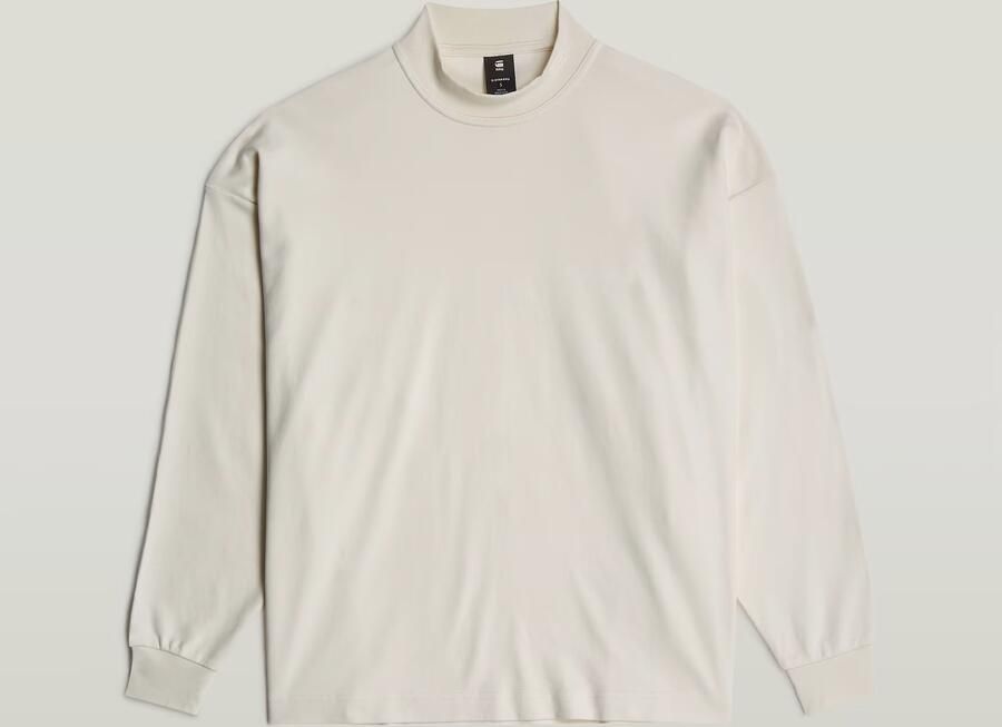 G-Star Raw Oversized shirt met lange mouwen en ronde hals - Foto 7