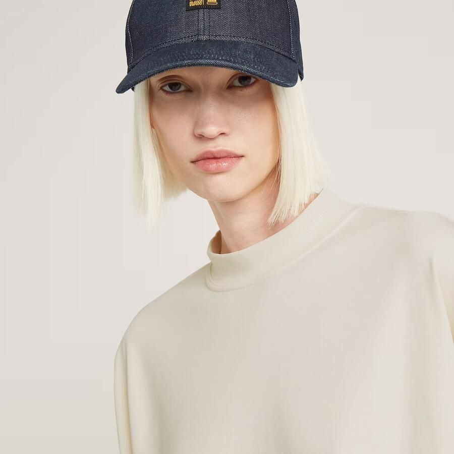 G-Star Raw Oversized shirt met lange mouwen en ronde hals - Foto 3