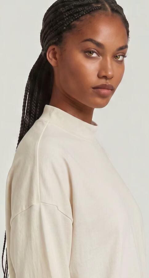 G-Star Raw Oversized shirt met lange mouwen en ronde hals - Foto 10