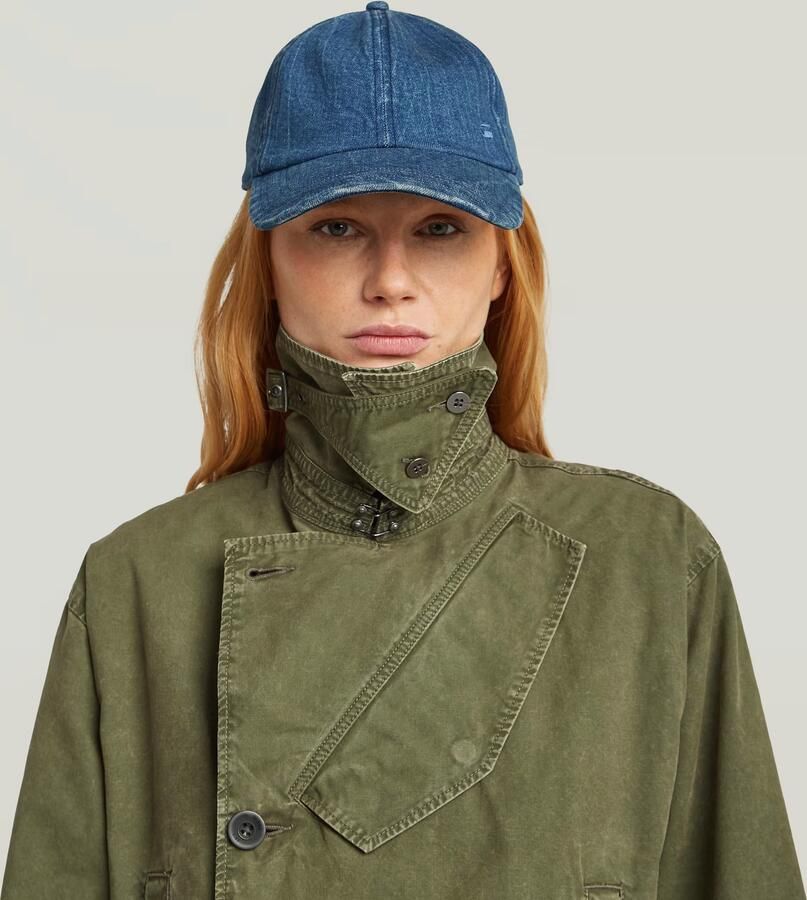 G-Star RAW Oversized Short Trenchcoat Groen Dames - Foto 2