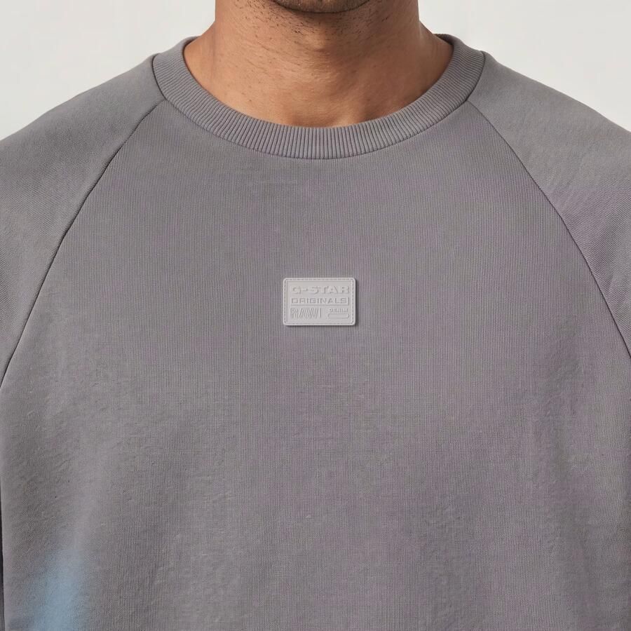 G-Star RAW Oversized Sweat Grijs Heren - Foto 2
