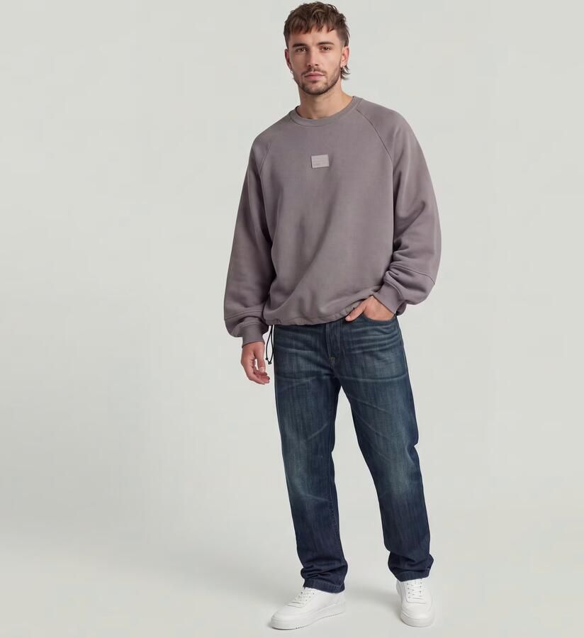 G-Star RAW Oversized Sweat Grijs Heren - Foto 5