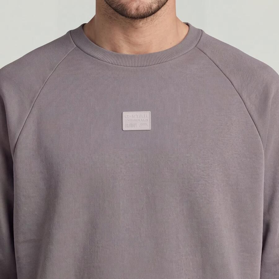 G-Star RAW Oversized Sweat Grijs Heren - Foto 2