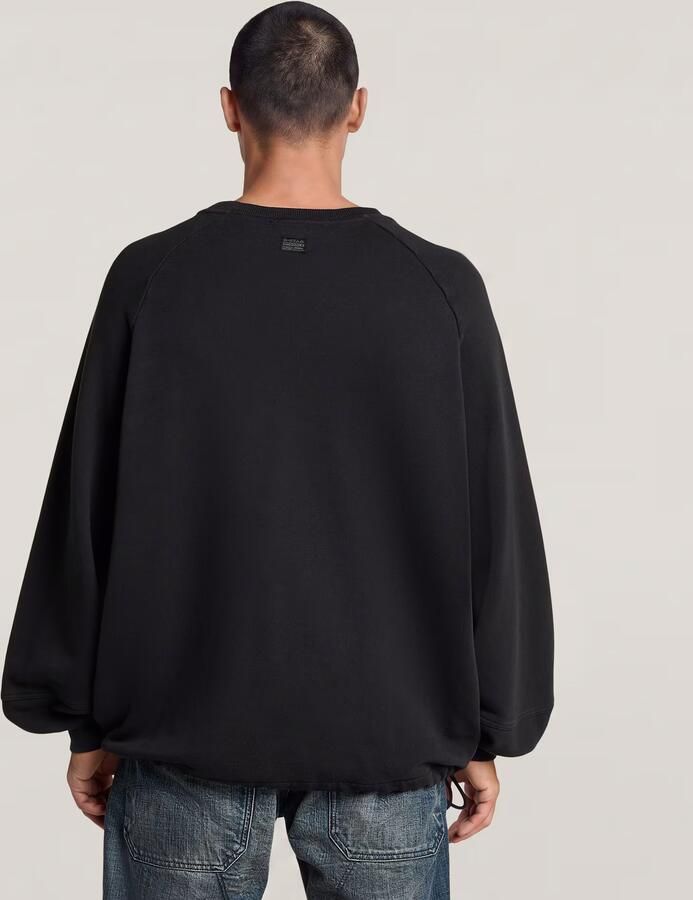 G-Star RAW Oversized Sweat Zwart Heren - Foto 4