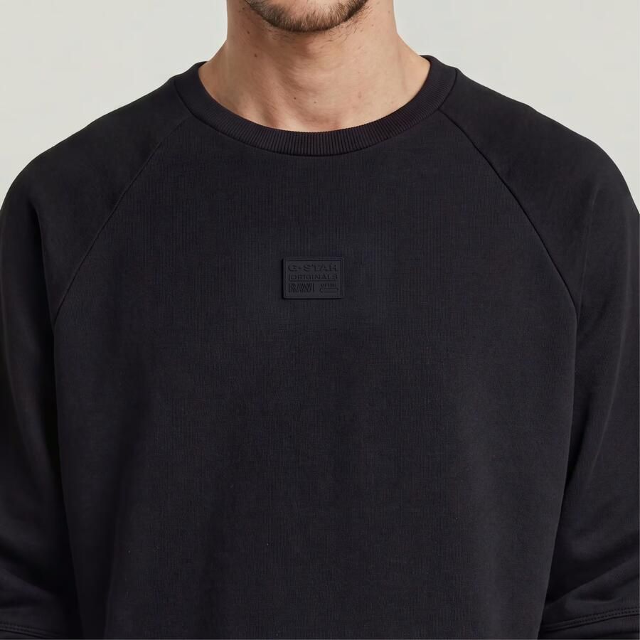 G-Star RAW Oversized Sweat Zwart Heren - Foto 2