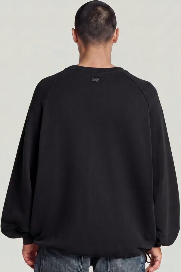 G-Star RAW Oversized Sweat Zwart Heren - Foto 5
