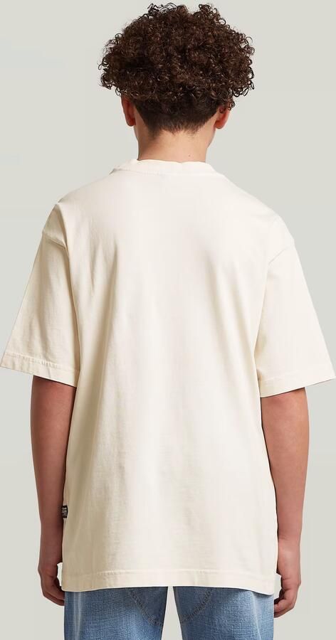 G-Star RAW Oversized T-Shirt voor jongens Beige jongens - Foto 5