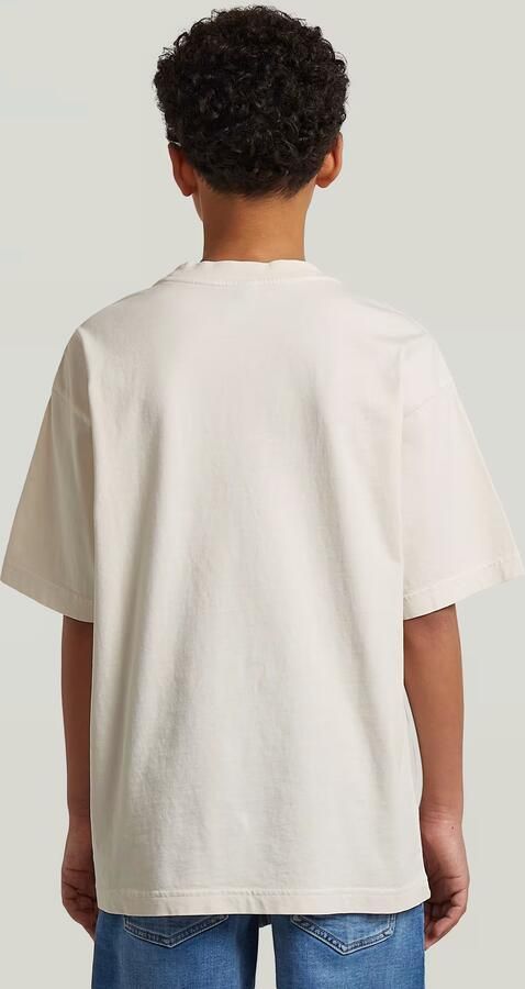 G-Star RAW Oversized T-Shirt voor jongens Beige jongens - Foto 5