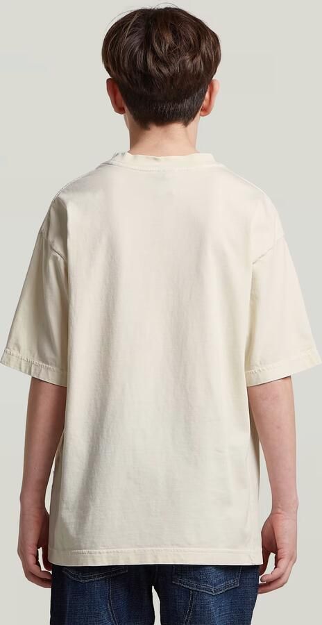 G-Star RAW Oversized T-Shirt voor jongens Beige jongens - Foto 5