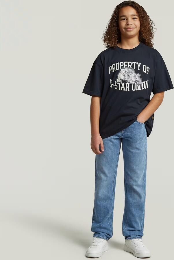 G-Star RAW Oversized T-Shirt voor jongens Donkerblauw jongens - Foto 4