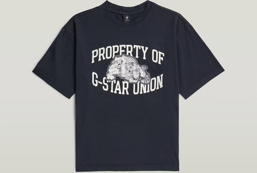 G-Star RAW Oversized T-Shirt voor jongens Donkerblauw jongens - Foto 3