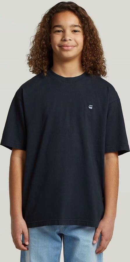 G-Star RAW Oversized T-Shirt voor jongens Donkerblauw jongens