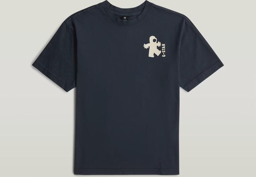 G-Star RAW Oversized T-Shirt voor jongens Donkerblauw jongens - Foto 5