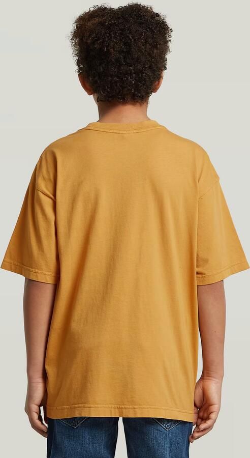 G-Star RAW Oversized T-Shirt voor jongens Geel jongens - Foto 4