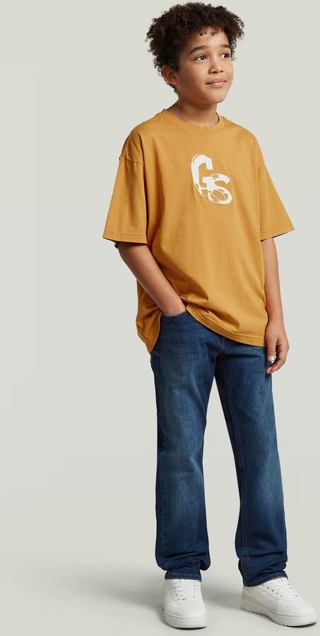 G-Star RAW Oversized T-Shirt voor jongens Geel jongens - Foto 5