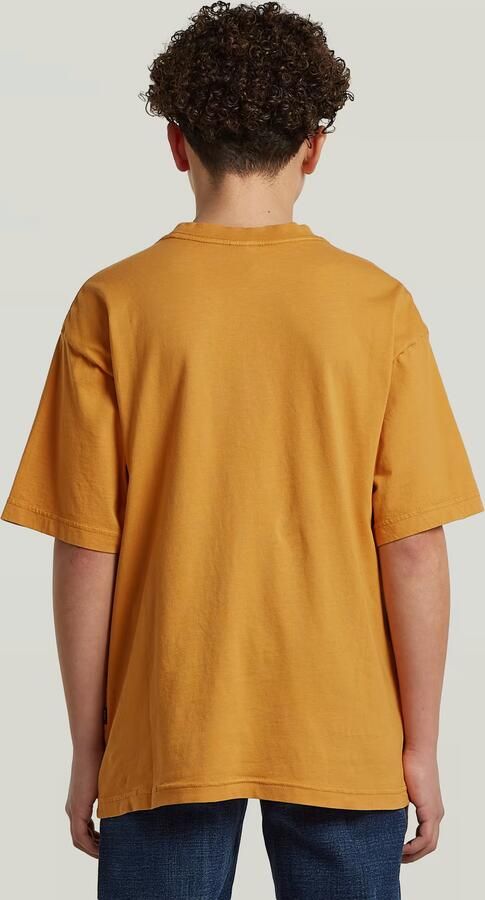 G-Star RAW Oversized T-Shirt voor jongens Geel jongens - Foto 5