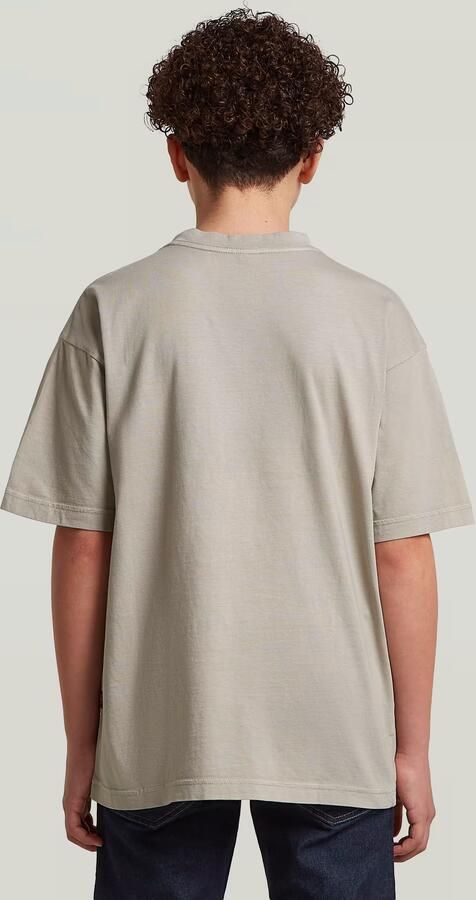 G-Star RAW Oversized T-Shirt voor jongens Grijs jongens - Foto 4