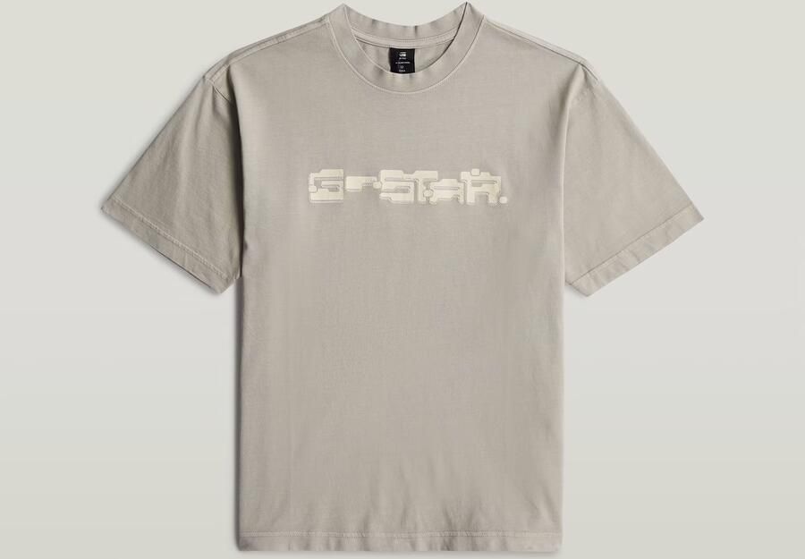 G-Star RAW Oversized T-Shirt voor jongens Grijs jongens - Foto 3