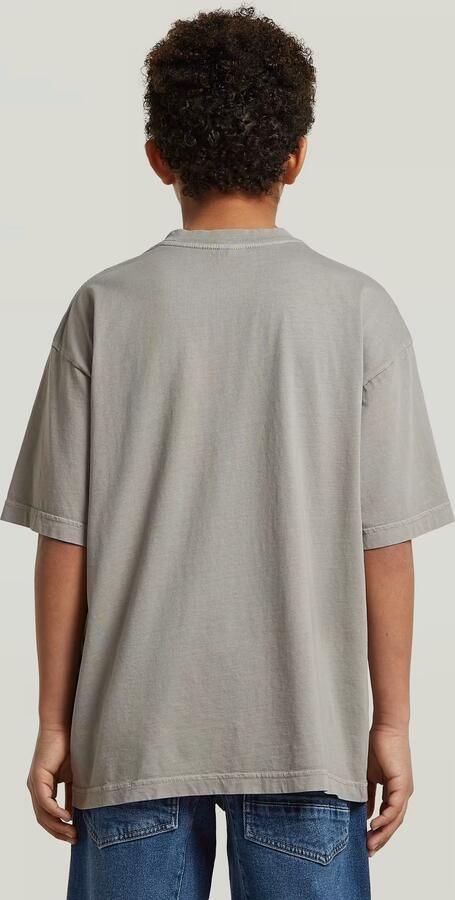 G-Star RAW Oversized T-Shirt voor jongens Grijs jongens - Foto 5