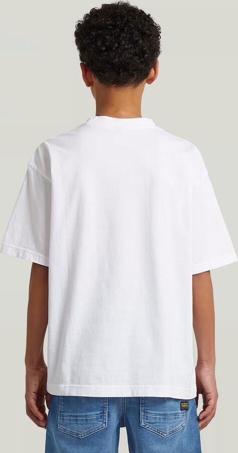 G-Star RAW Oversized T-Shirt voor jongens Wit jongens - Foto 6