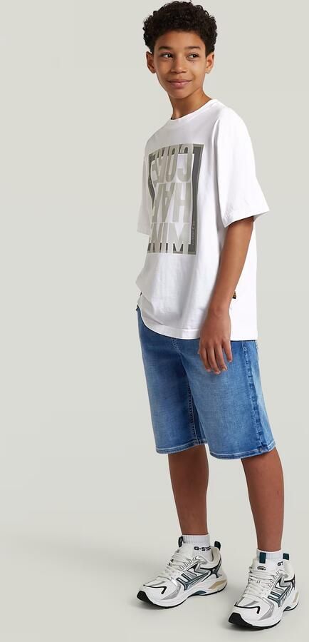 G-Star RAW Oversized T-Shirt voor jongens Wit jongens - Foto 6