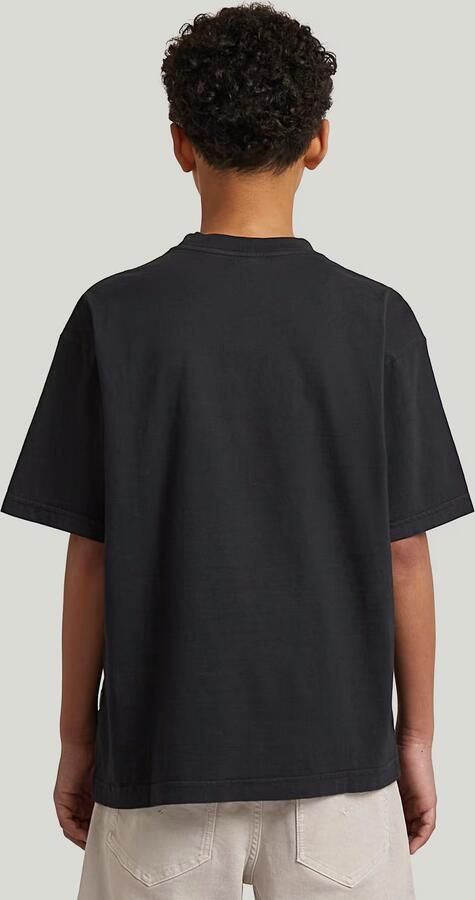 G-Star RAW Oversized T-Shirt voor jongens Zwart jongens