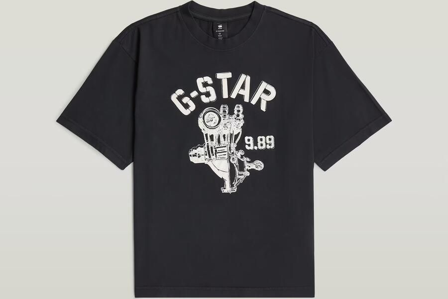 G-Star RAW Oversized T-Shirt voor jongens Zwart jongens - Foto 3