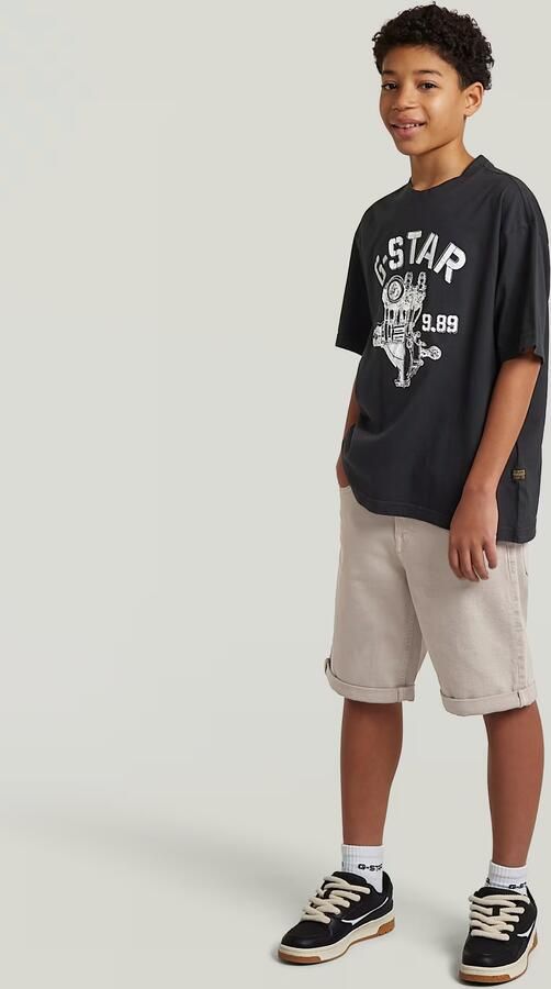 G-Star RAW Oversized T-Shirt voor jongens Zwart jongens - Foto 5