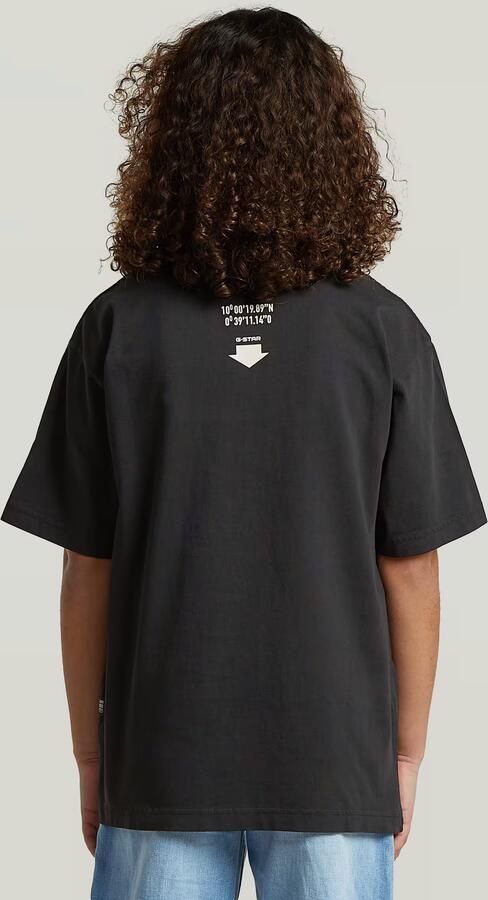 G-Star RAW Oversized T-Shirt voor jongens Zwart jongens - Foto 3