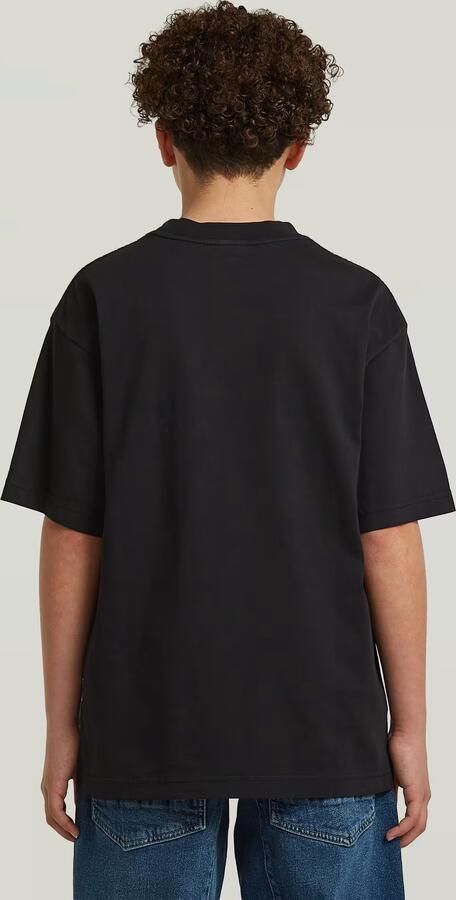 G-Star RAW Oversized T-Shirt voor jongens Zwart jongens - Foto 4