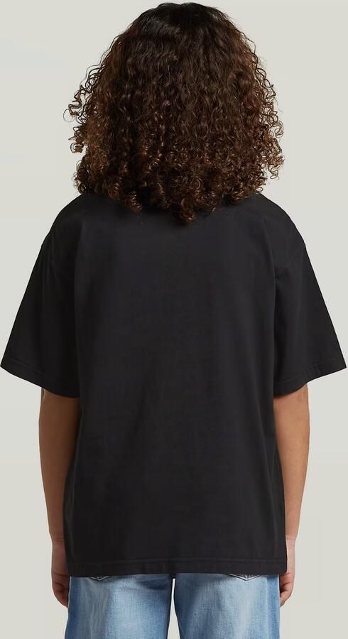 G-Star RAW Oversized T-Shirt voor jongens Zwart jongens - Foto 5