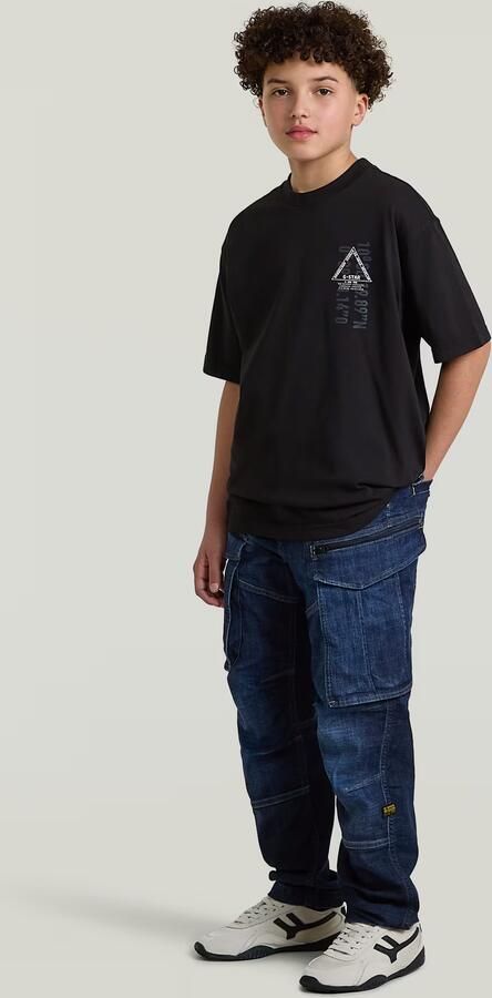 G-Star RAW Oversized T-Shirt voor jongens Zwart jongens - Foto 6
