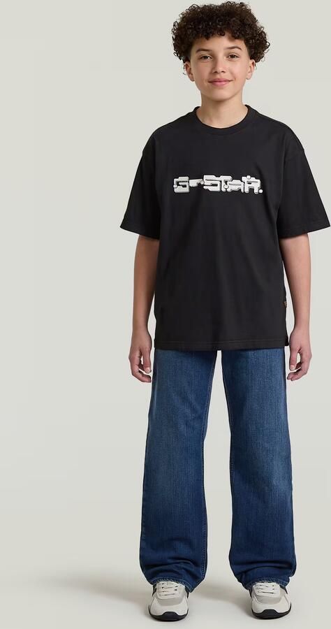 G-Star RAW Oversized T-Shirt voor jongens Zwart jongens - Foto 5