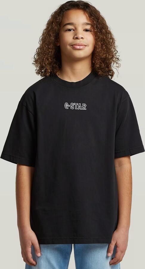 G-Star RAW Oversized T-Shirt voor jongens Zwart jongens