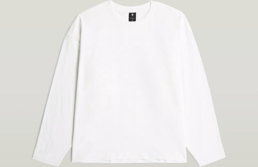 G-Star RAW Oversized T-shirt Wit Dames - Foto 5