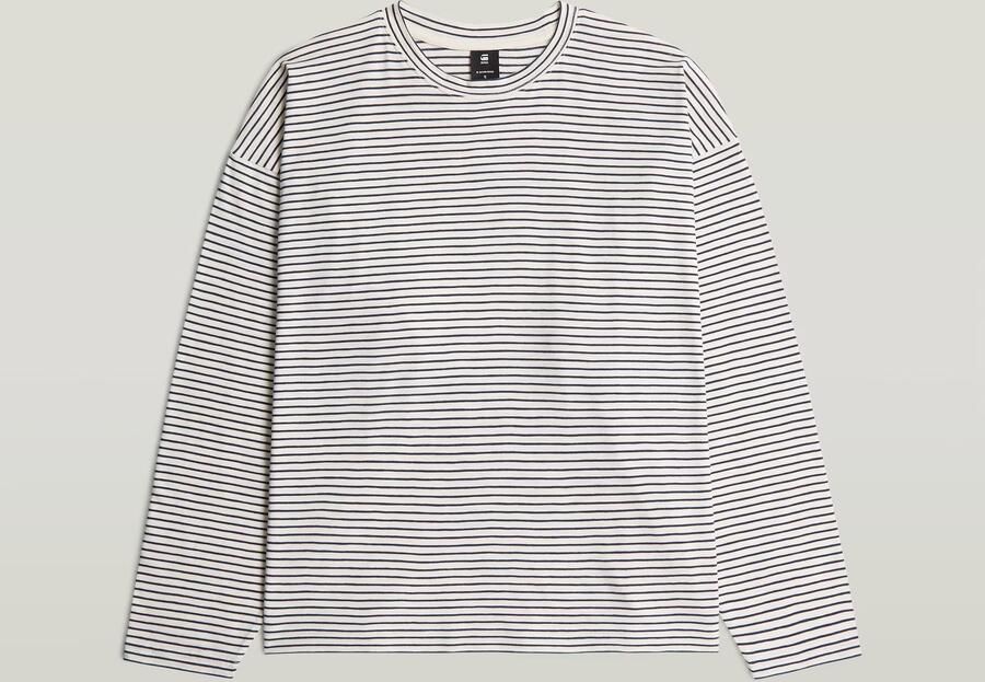 G-Star RAW Oversized T-shirt Wit Dames - Foto 3