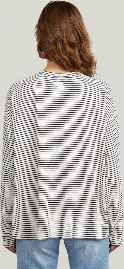 G-Star RAW Oversized T-shirt Wit Dames - Foto 5