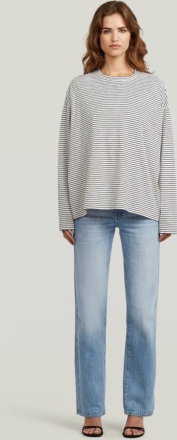 G-Star RAW Oversized T-shirt Wit Dames - Foto 6
