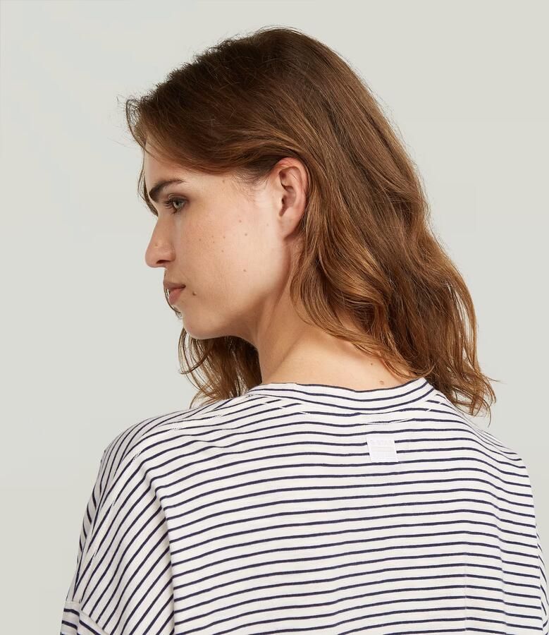 G-Star RAW Oversized T-shirt Wit Dames