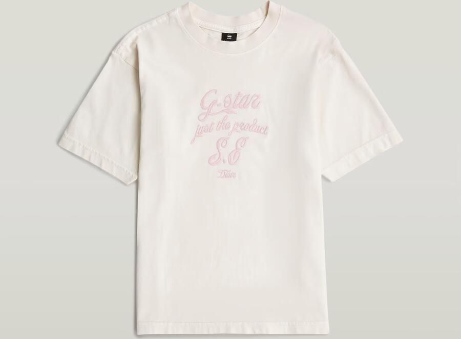 G-Star RAW Oversized Top voor meisjes Beige meisjes - Foto 3