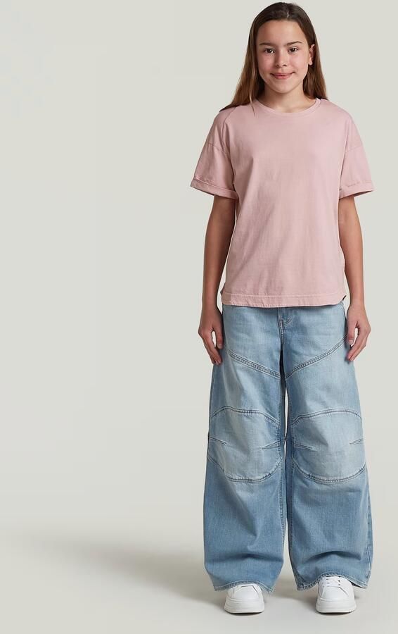 G-Star RAW Oversized Top voor meisjes Roze meisjes - Foto 4