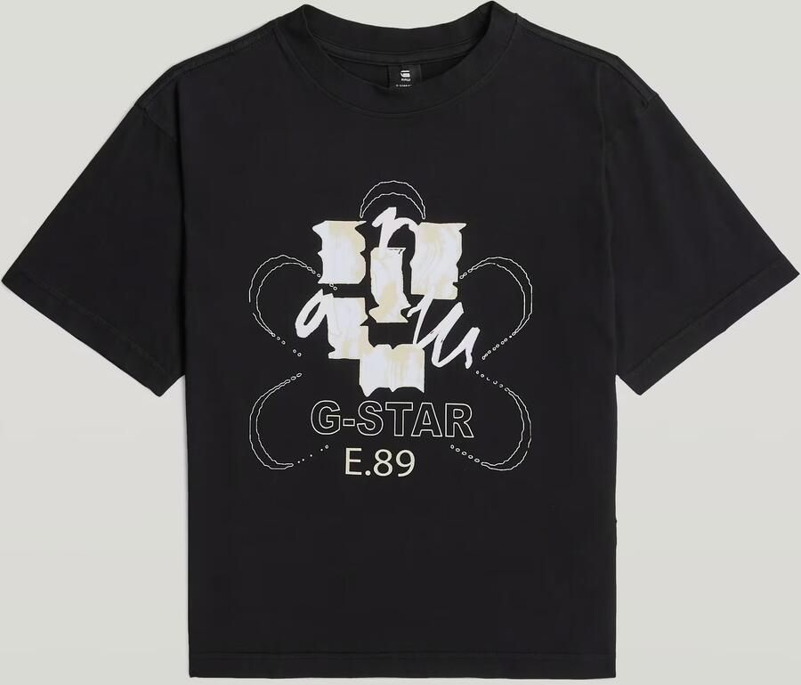 G-Star RAW Oversized Top voor meisjes Zwart meisjes - Foto 3