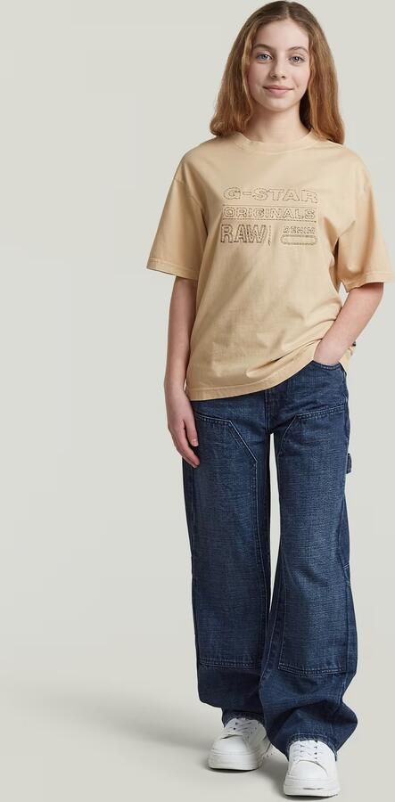 G-Star RAW Oversized voor meisjes Beige meisjes - Foto 5