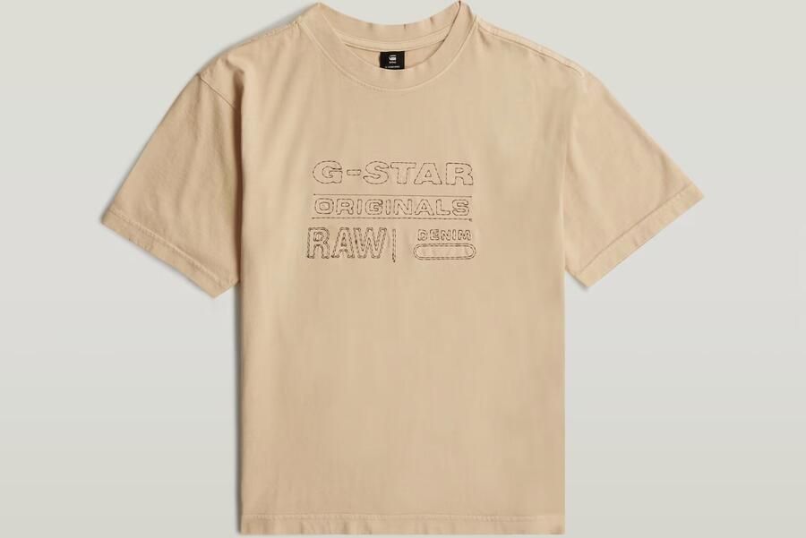 G-Star RAW Oversized voor meisjes Beige meisjes - Foto 3