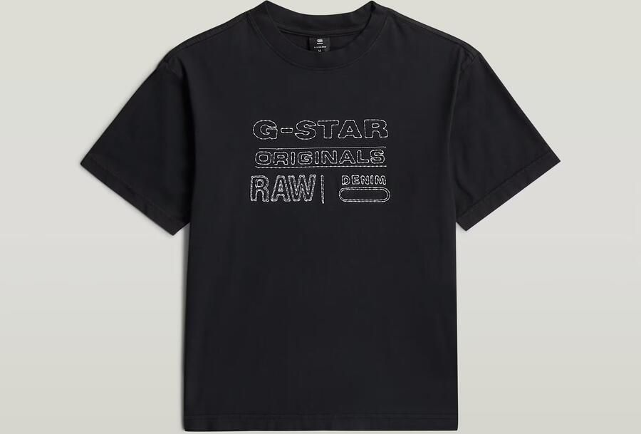 G-Star RAW Oversized voor meisjes Zwart meisjes - Foto 3